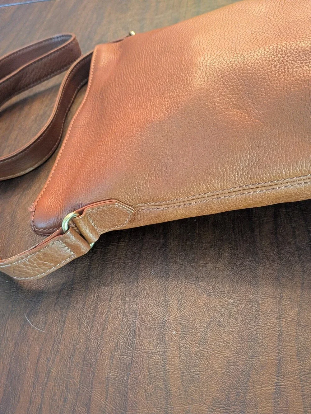 Vintage Coach 1995 Bag No. K5M-4907 Glove Tanned Cow Hide Full Grain Leather